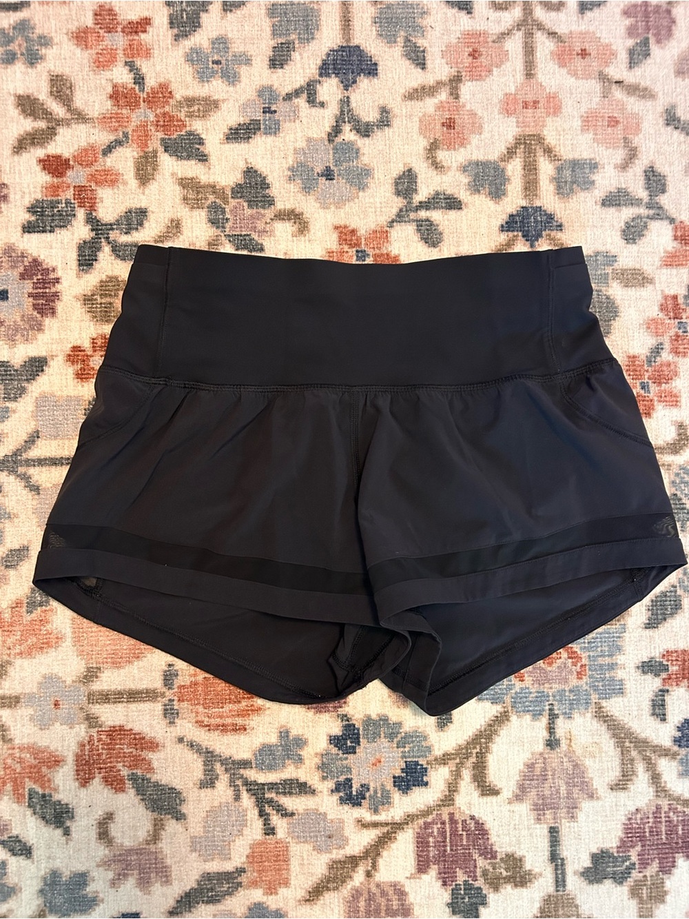 lululemon athletica Black High-Rise Athletic Shorts